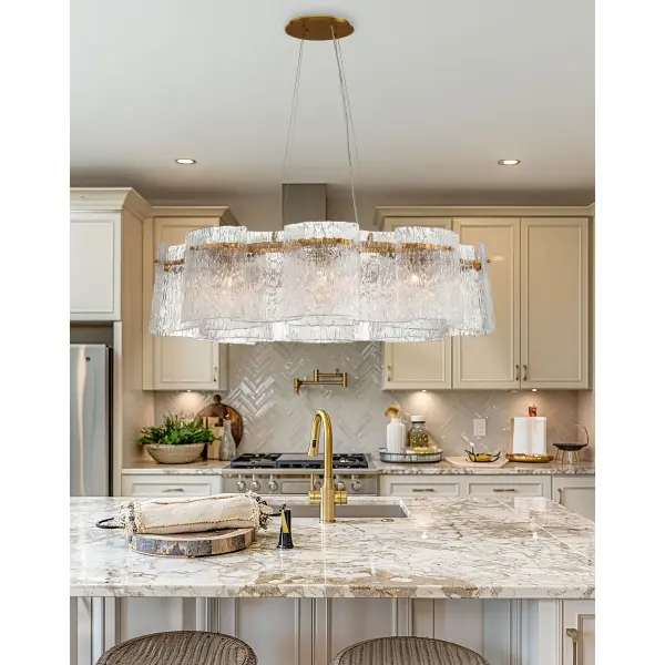 Brookstreet 43.25" 8-Light Pendant - Image 4