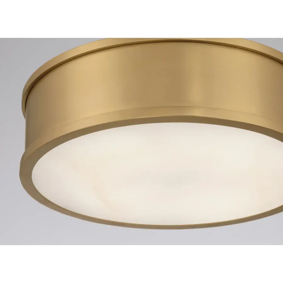 Wynn 16" 4-Light Semi-Flush Mount in Legacy Brass - Image 5