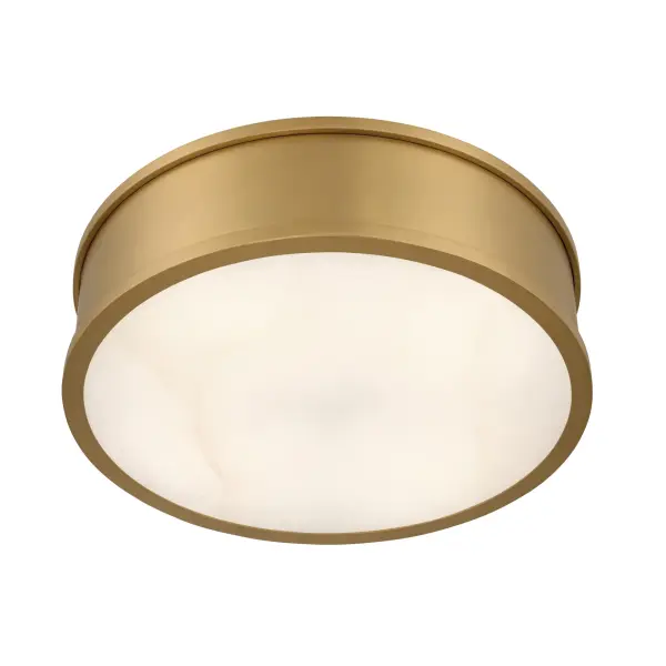 Wynn 16" 4-Light Semi-Flush Mount in Legacy Brass - Image 7
