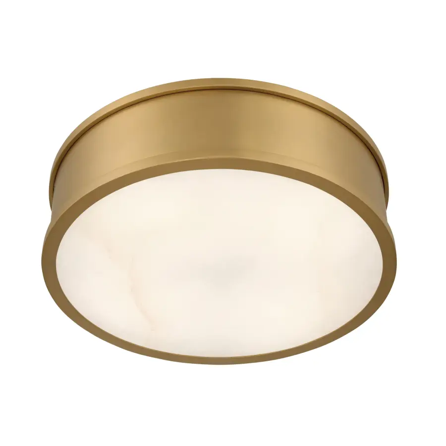 Wynn 16" 4-Light Semi-Flush Mount in Legacy Brass - Image 7