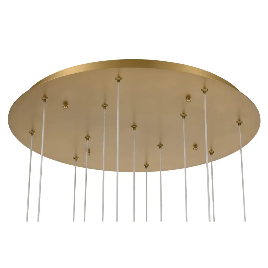 Briselle 24" LED Pendant in Legacy Brass - Image 3