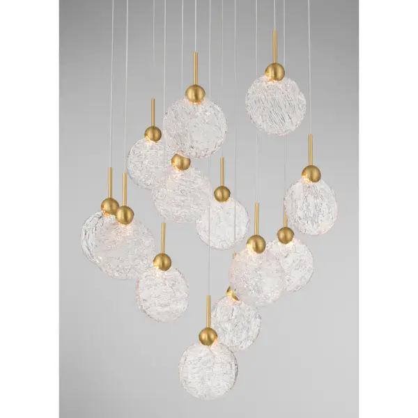 Briselle 24" LED Pendant in Legacy Brass - Image 5