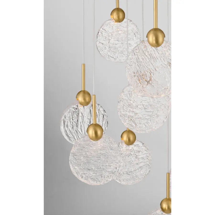 Briselle 24" LED Pendant in Legacy Brass - Image 8