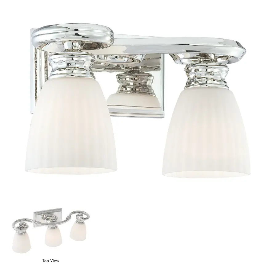 Metropolitan Family Collection 2-Light Bath Bar