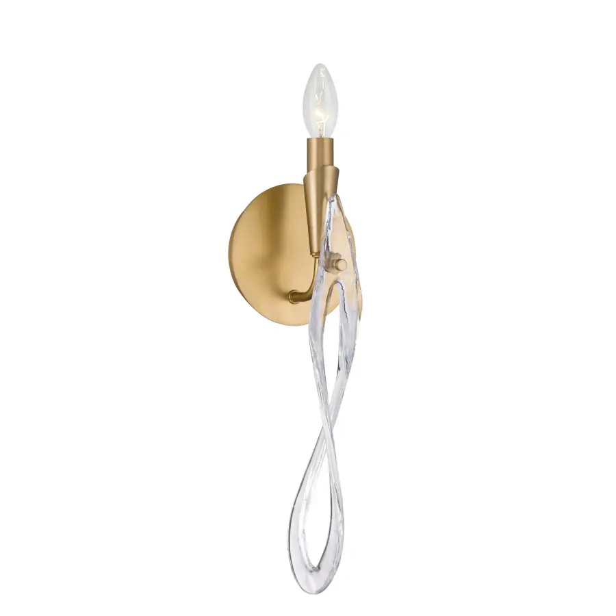 Glassara 16.5" High 1-Light Wall Sconce - Image 1