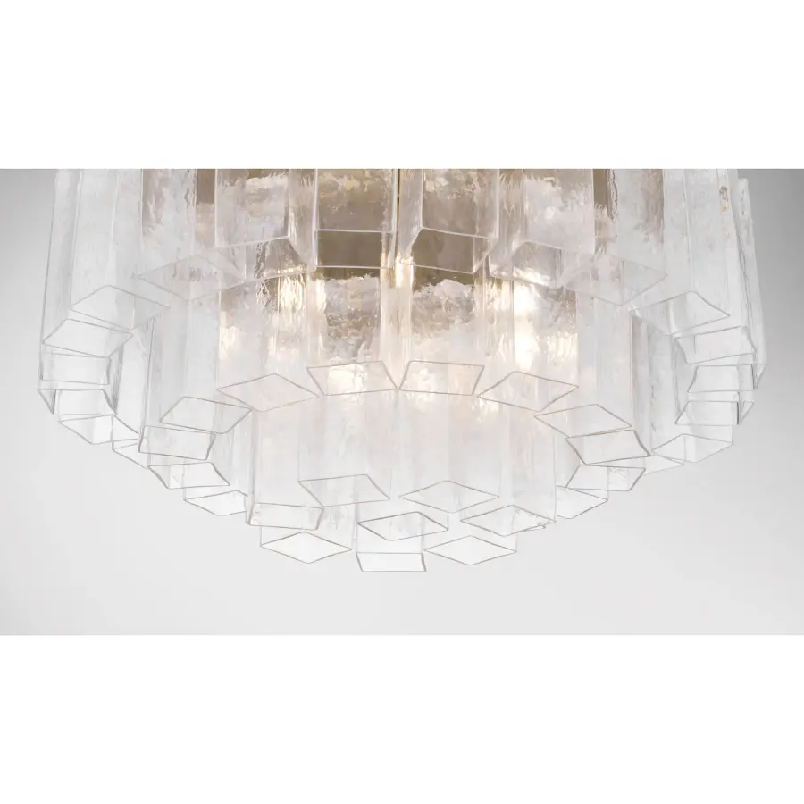 Torvento 28" 7-Light Flush Mount in Legacy Brass - Image 5
