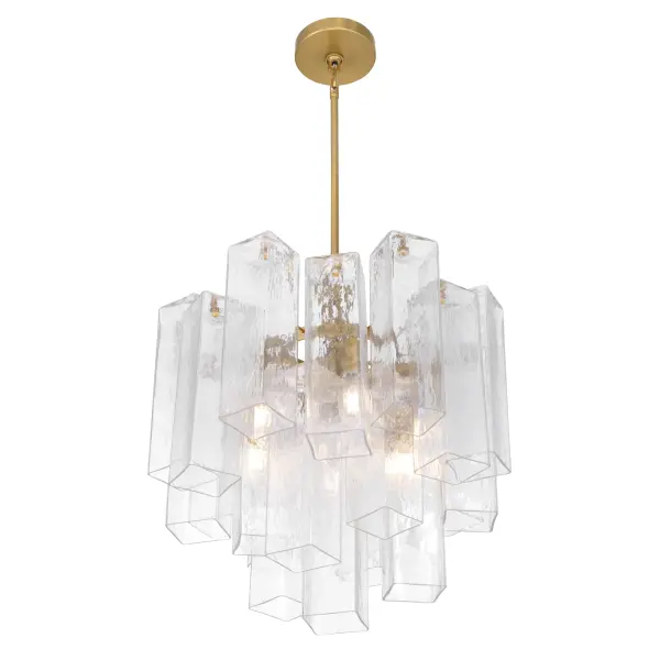 Torvento 6-Light Pendant in Legacy Brass - Image 8