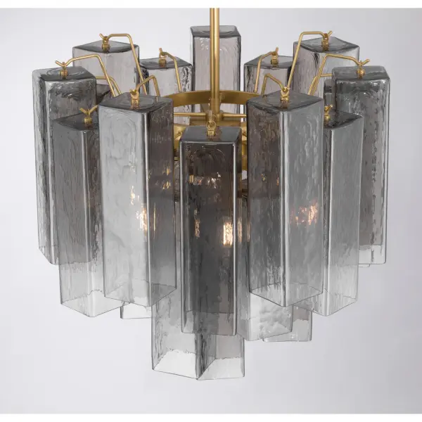 Torvento 17.75" 6-Light Pendant in Legacy Brass - Image 5