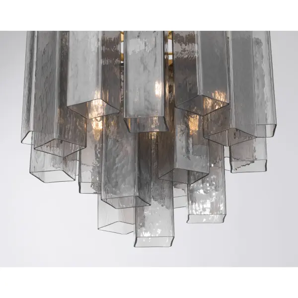 Torvento 17.75" 6-Light Pendant in Legacy Brass - Image 6