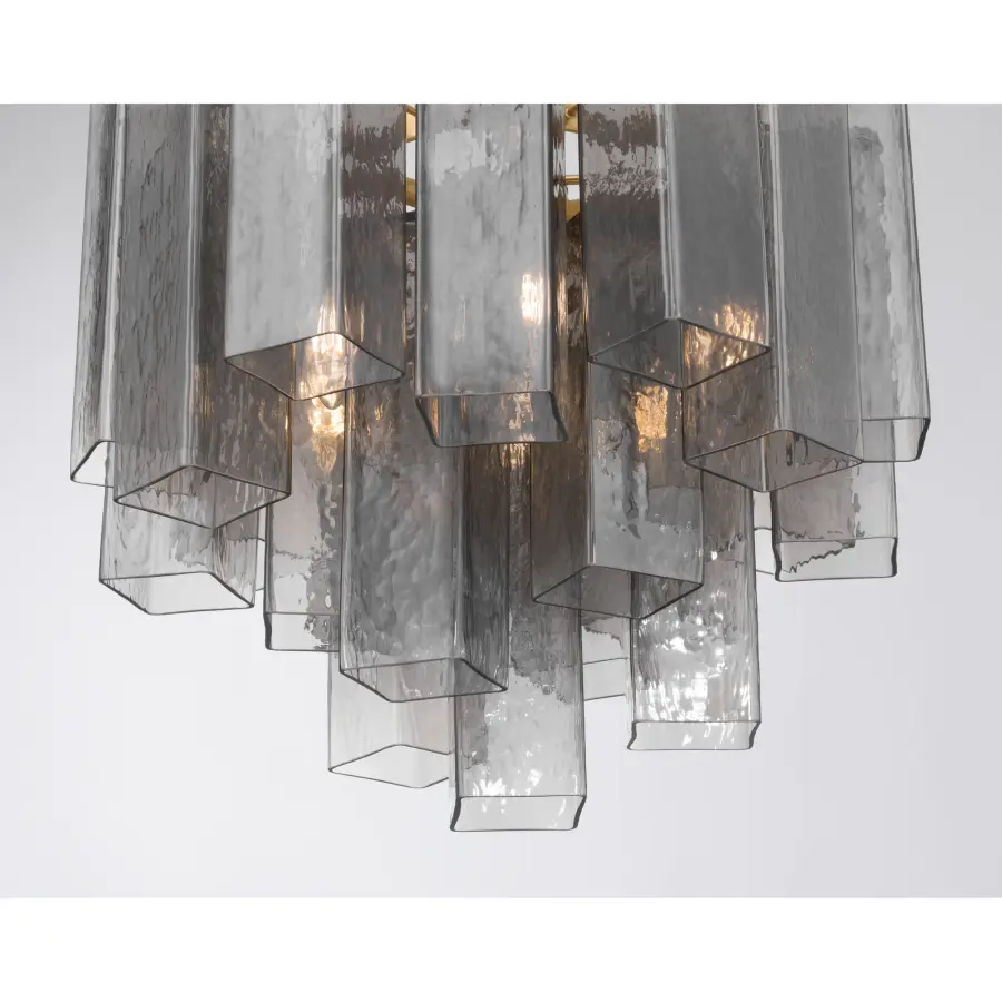 Torvento 17.75" 6-Light Pendant in Legacy Brass - Image 6
