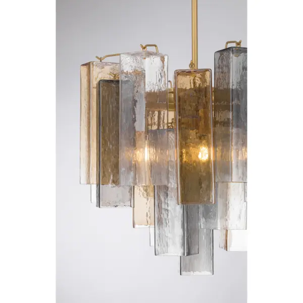 Torvento 17.75" 6-Light Pendant in Legacy Brass - Image 5
