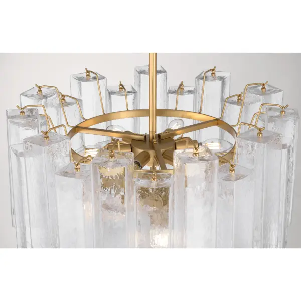 Torvento 25.25" 9-Light Pendant in Legacy Brass - Image 5
