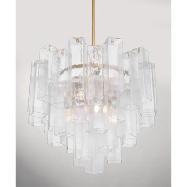 Torvento 25.25" 9-Light Pendant in Legacy Brass - Image 6