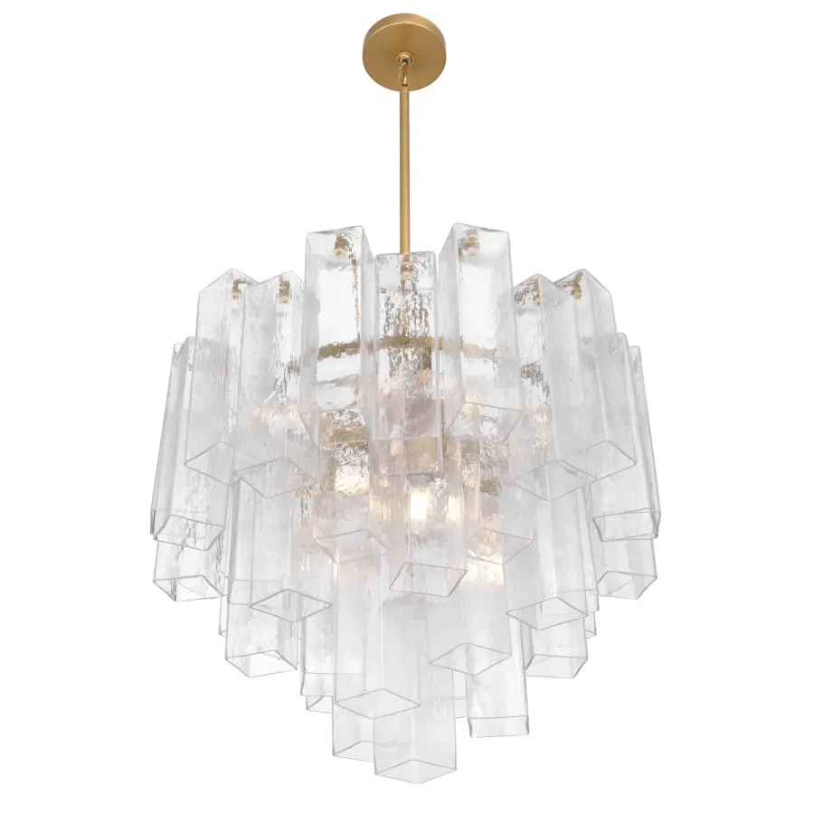 Torvento 25.25" 9-Light Pendant in Legacy Brass - Image 7