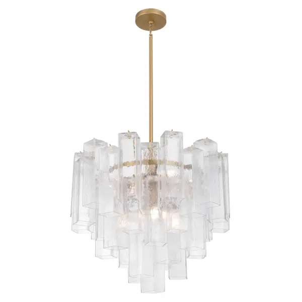 Torvento 25.25" 9-Light Pendant in Legacy Brass - Image 8