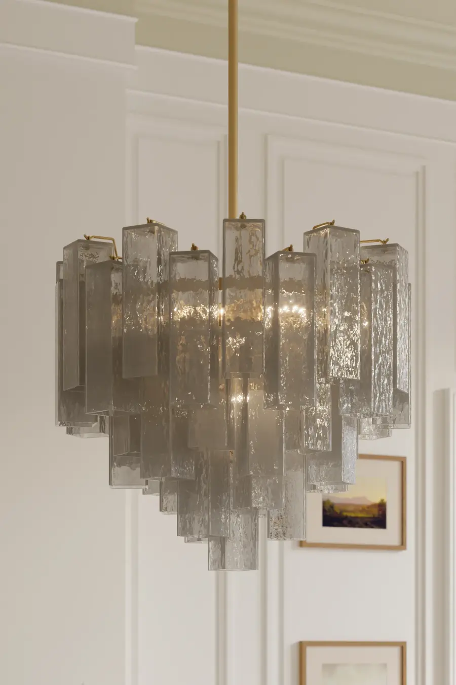 Torvento 9-Light Pendant in Legacy Brass - Image 3
