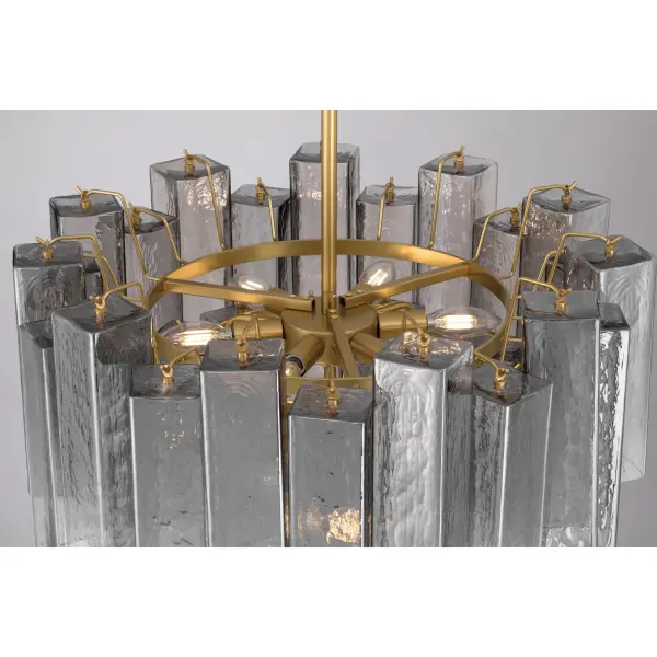Torvento 9-Light Pendant in Legacy Brass - Image 5