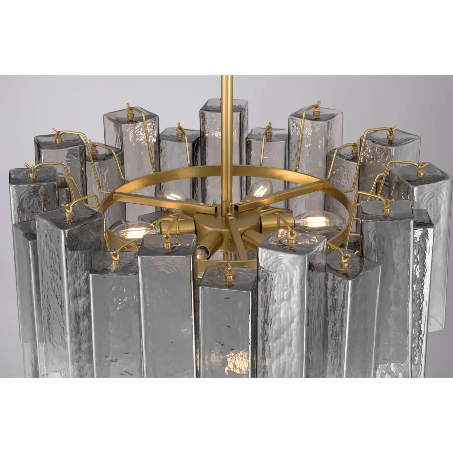 Torvento 9-Light Pendant in Legacy Brass - Image 5