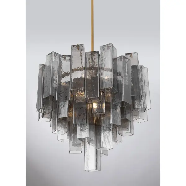 Torvento 9-Light Pendant in Legacy Brass - Image 6