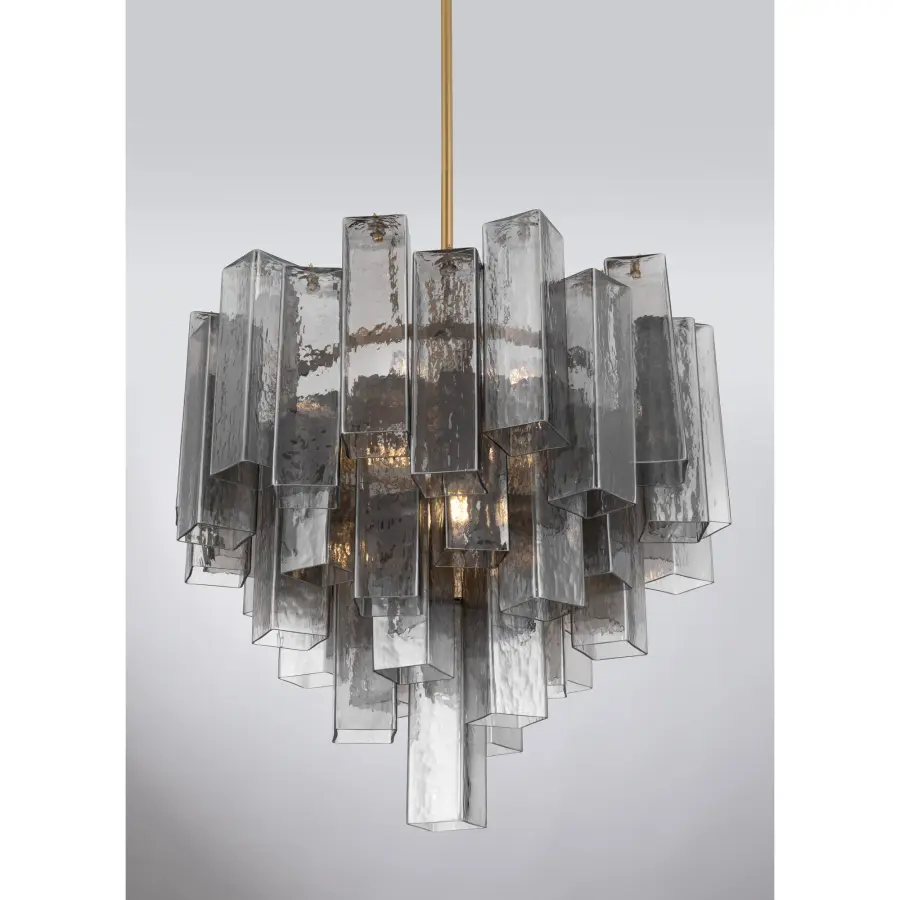 Torvento 9-Light Pendant in Legacy Brass - Image 6