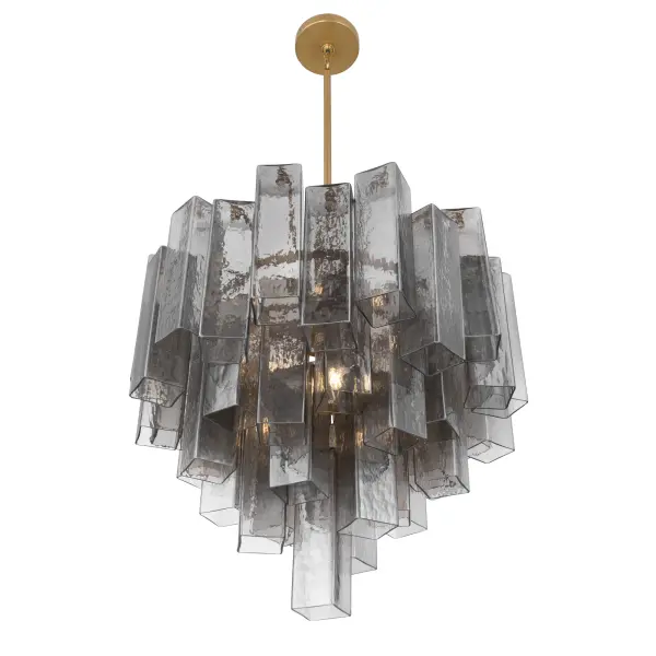 Torvento 9-Light Pendant in Legacy Brass - Image 8