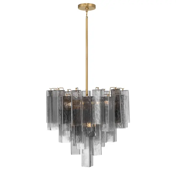 Torvento 9-Light Pendant in Legacy Brass - Image 10