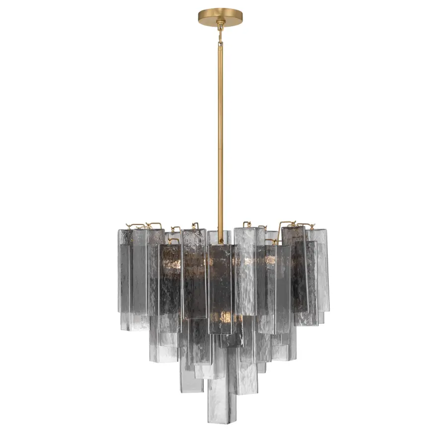 Torvento 9-Light Pendant in Legacy Brass - Image 10
