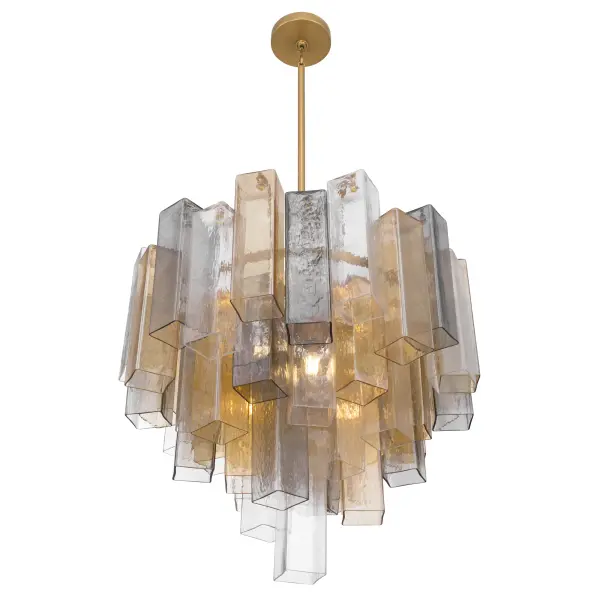 Torvento 25.25" 9-Light Pendant in Legacy Brass - Image 7