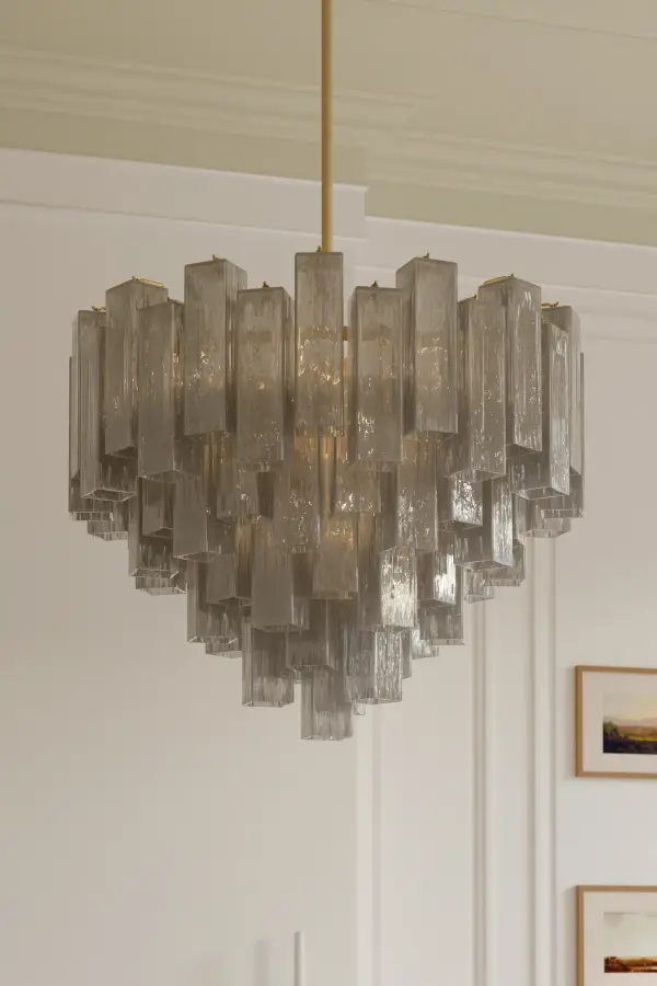 Torvento 32.75" 15-Light Pendant in Legacy Brass - Image 3