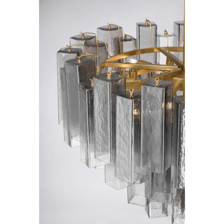 Torvento 32.75" 15-Light Pendant in Legacy Brass - Image 5