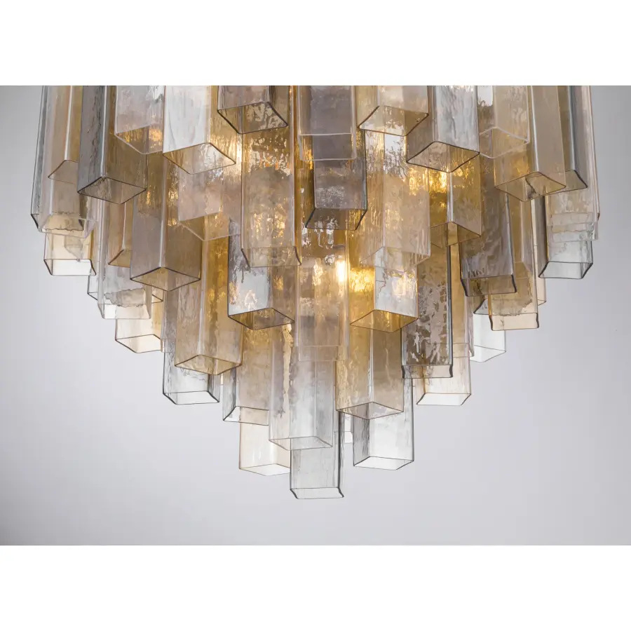 Torvento 32.75" 15-Light Pendant in Legacy Brass - Image 5