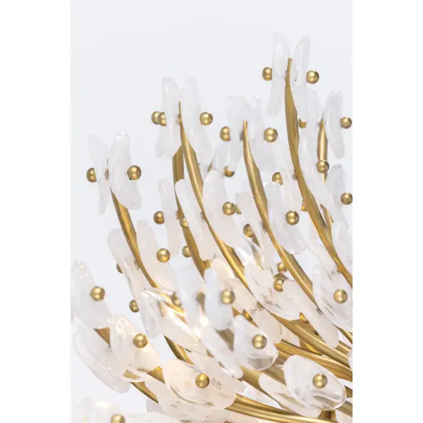 Sorra 40" 14-Light Chandelier in Legacy Brass - Image 7