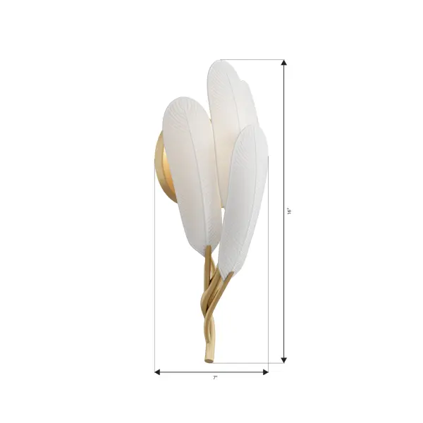 Vellinor 18.5" High 1-Light Wall Sconce - Image 4