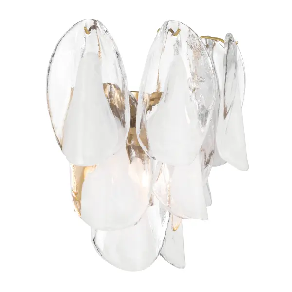Verla Crest 2-Light Wall Sconce in Legacy Brass - Image 7