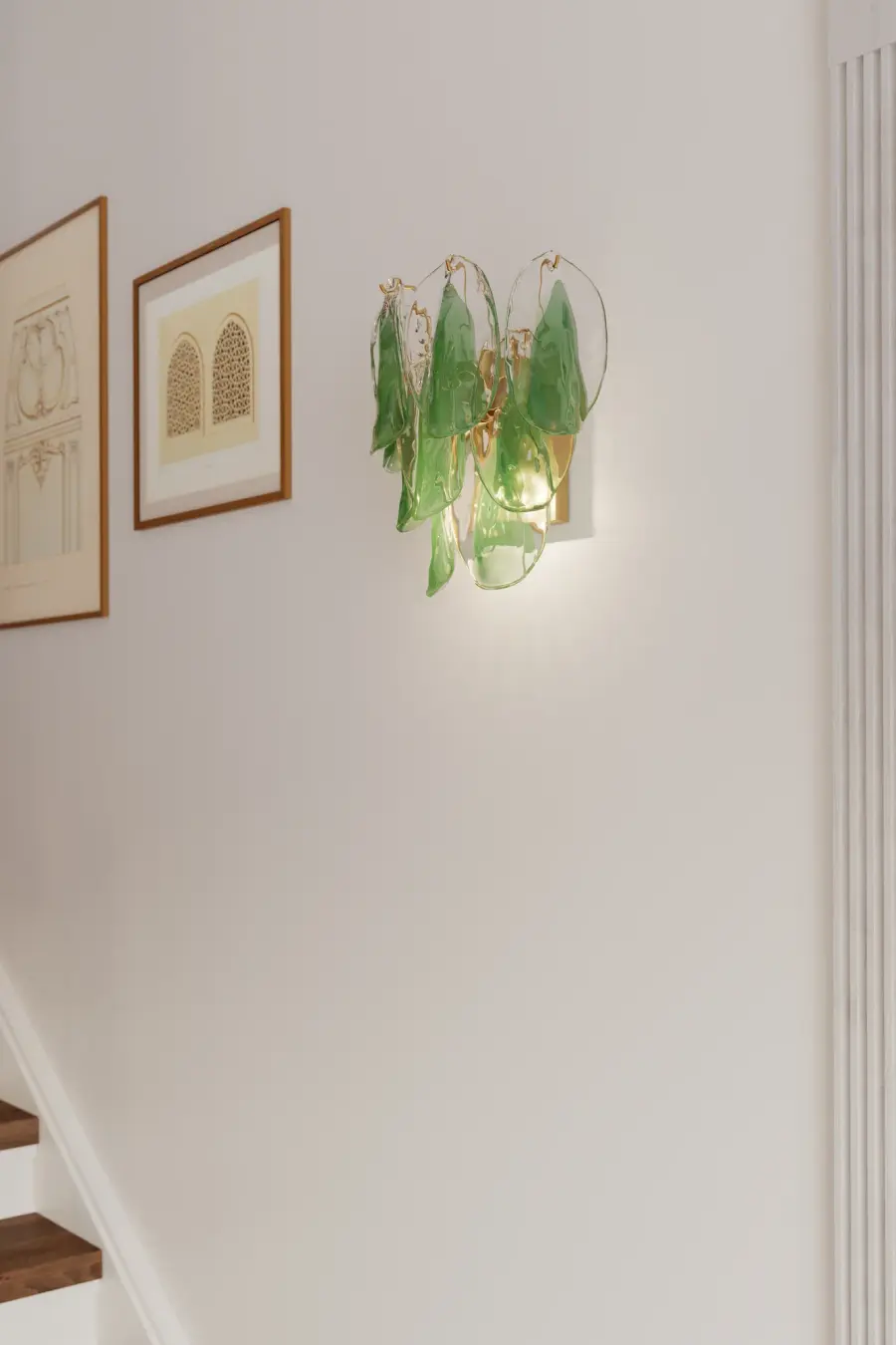 Verla Crest 2-Light Wall Sconce in Legacy Brass - Image 3