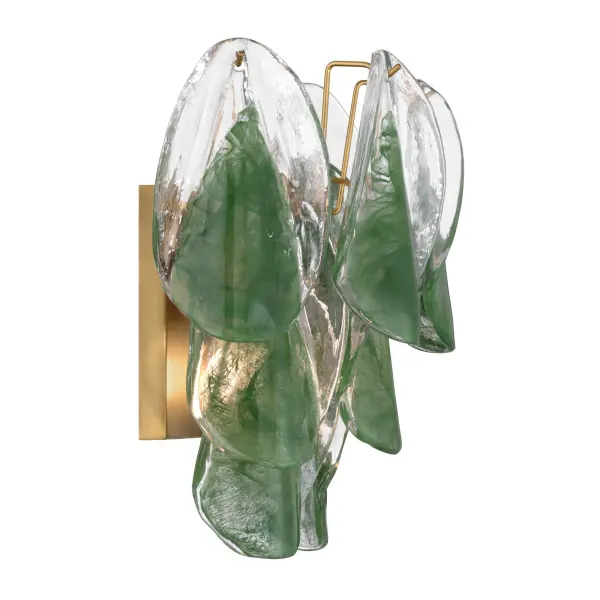 Verla Crest 2-Light Wall Sconce in Legacy Brass - Image 6