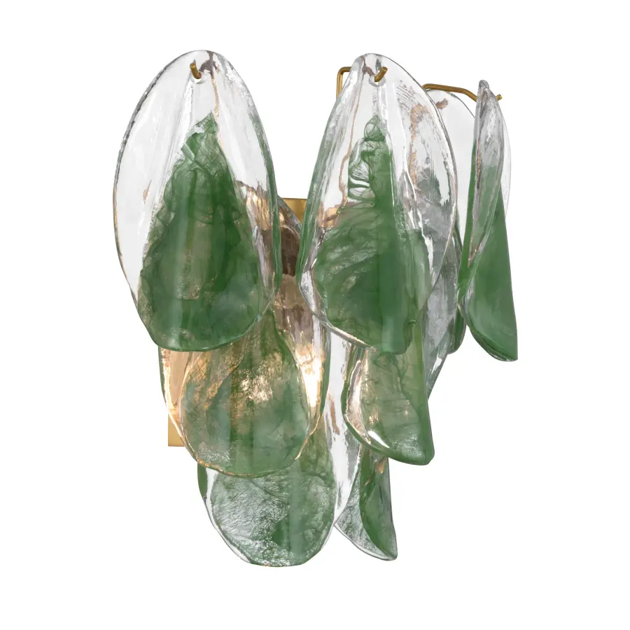 Verla Crest 2-Light Wall Sconce in Legacy Brass - Image 7