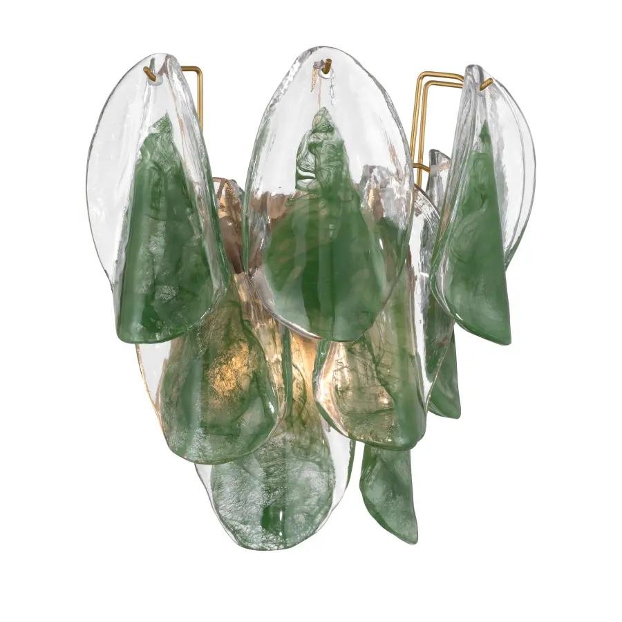 Verla Crest 2-Light Wall Sconce in Legacy Brass - Image 8