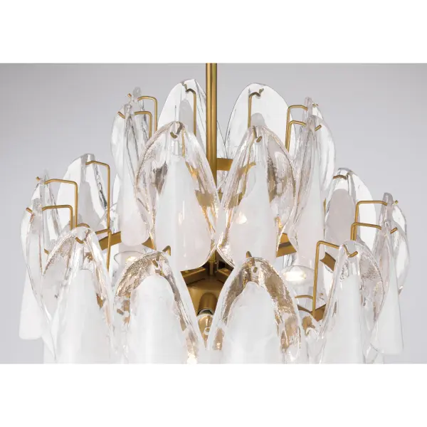 Verla Crest 18" 5-Light Pendant in Legacy Brass - Image 5