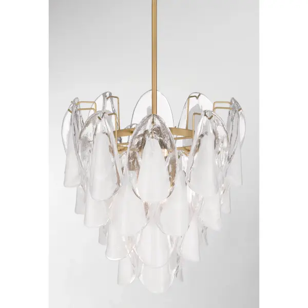 Verla Crest 18" 5-Light Pendant in Legacy Brass - Image 7
