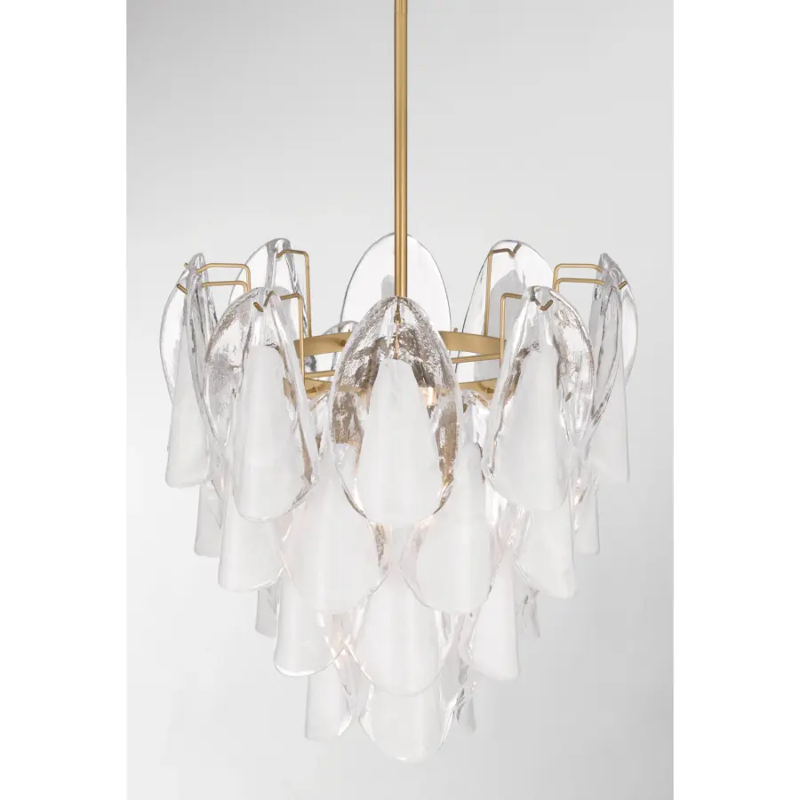 Verla Crest 18" 5-Light Pendant in Legacy Brass - Image 7