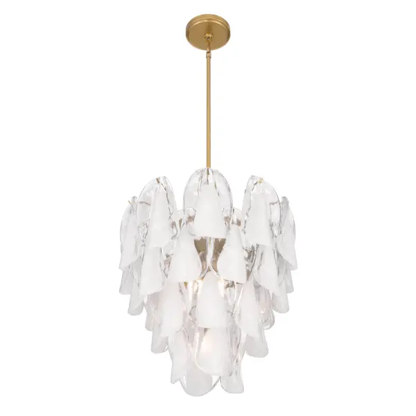 Verla Crest 18" 5-Light Pendant in Legacy Brass - Image 8