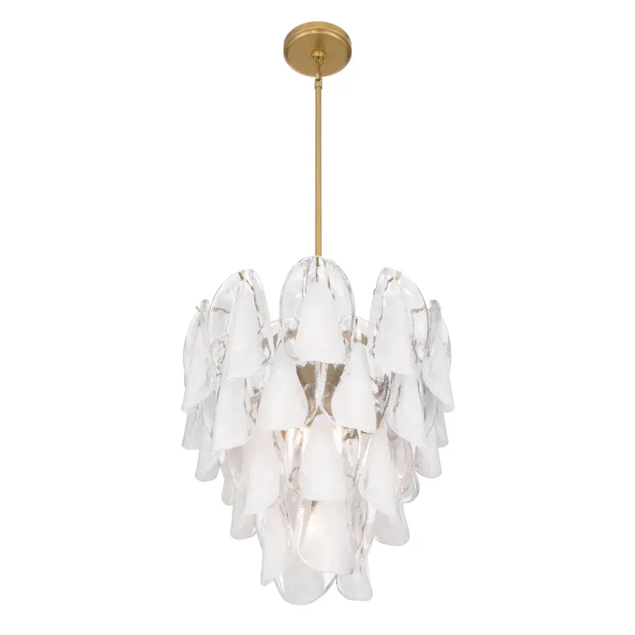 Verla Crest 18" 5-Light Pendant in Legacy Brass - Image 8