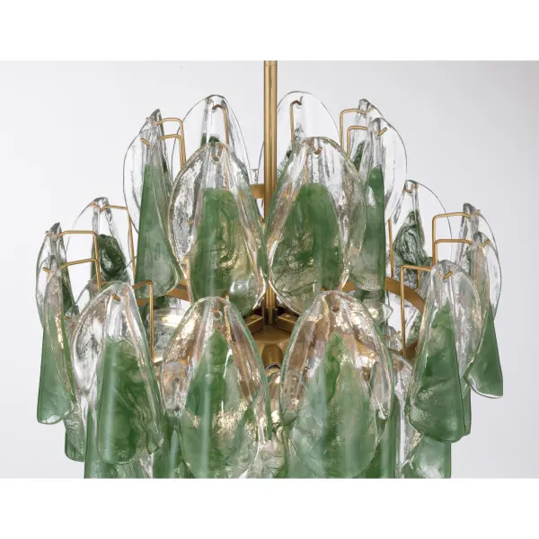 Verla Crest 18" 5-Light Pendant in Legacy Brass - Image 6