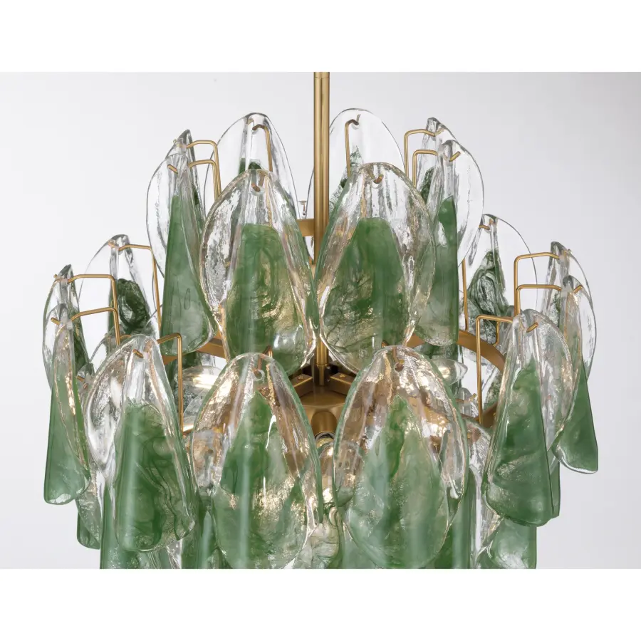 Verla Crest 18" 5-Light Pendant in Legacy Brass - Image 6
