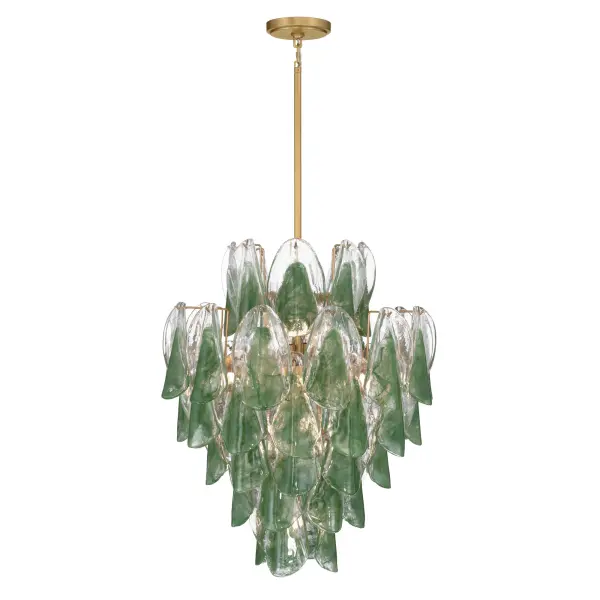 Verla Crest 22.5" 13-Light Pendant in Legacy Brass - Image 11