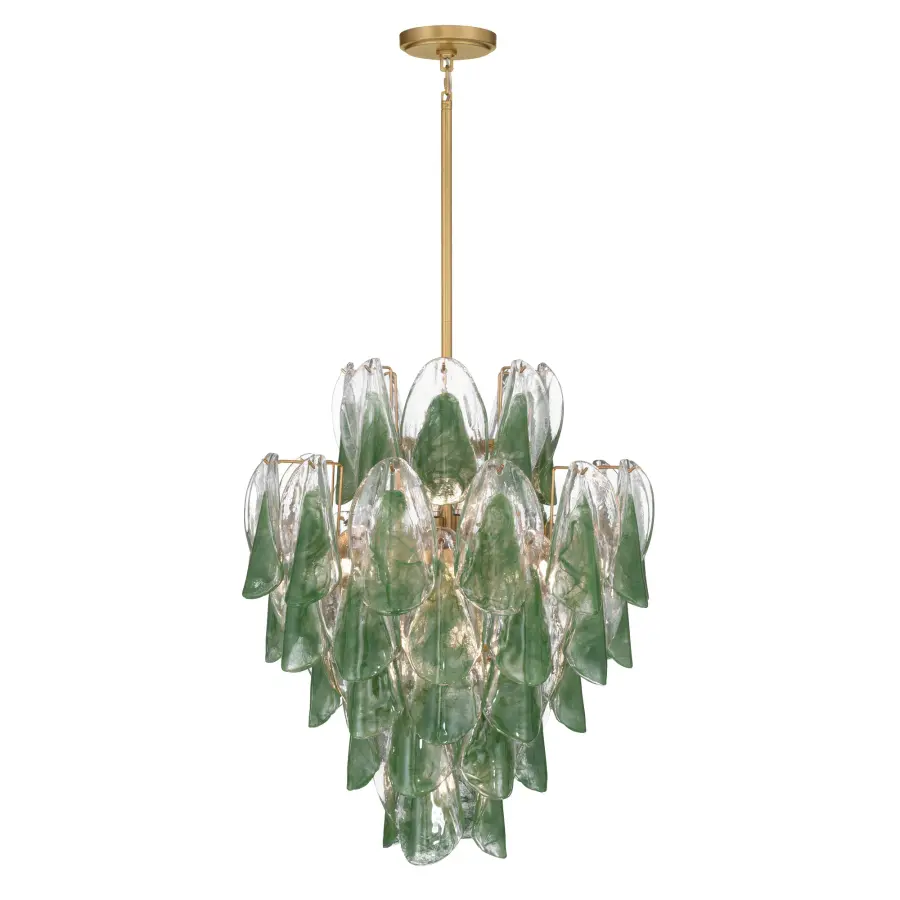 Verla Crest 22.5" 13-Light Pendant in Legacy Brass - Image 11