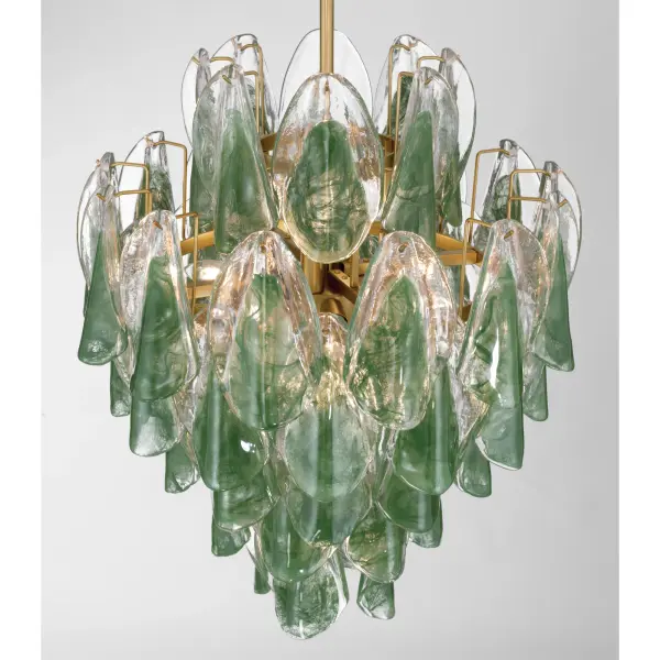 Verla Crest 22.5" 13-Light Pendant in Legacy Brass - Image 6