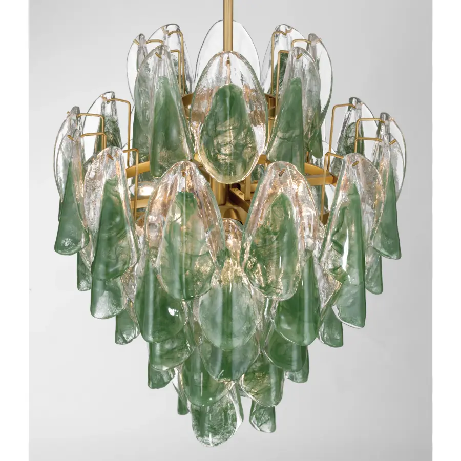 Verla Crest 22.5" 13-Light Pendant in Legacy Brass - Image 6
