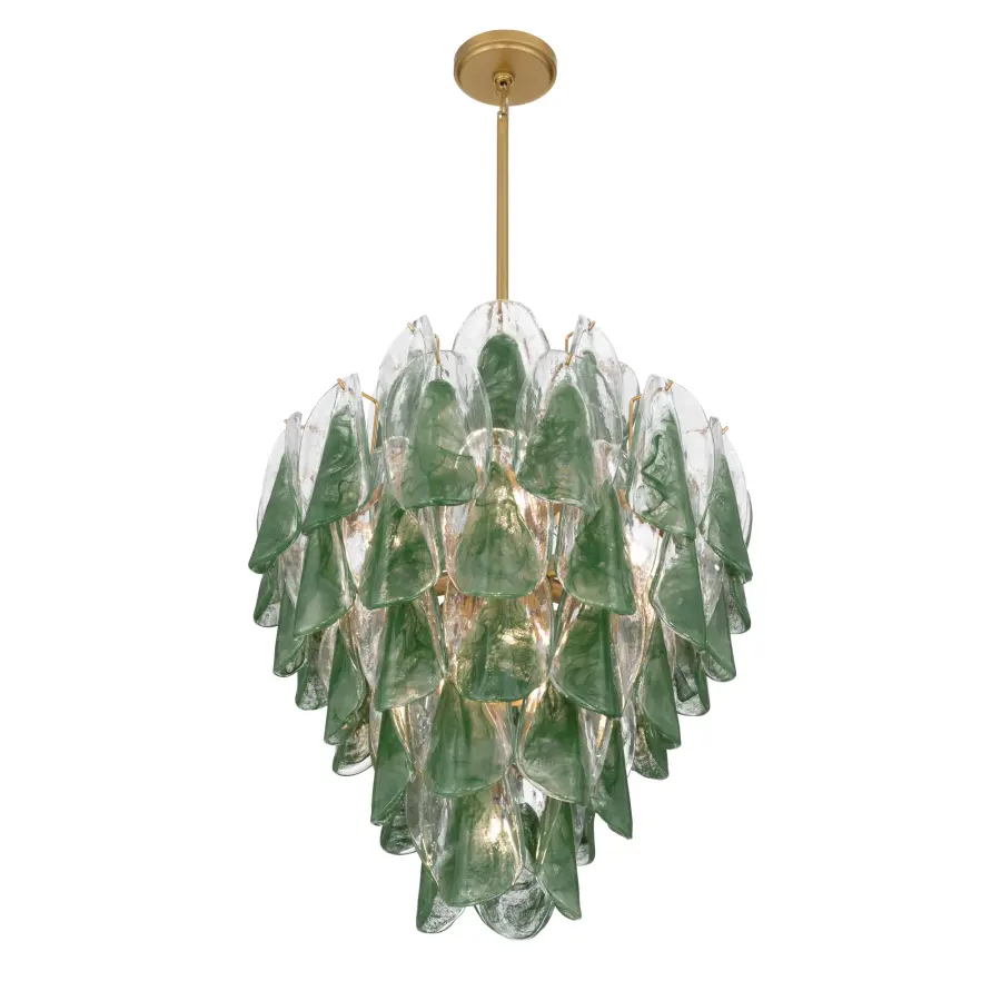 Verla Crest 22.5" 13-Light Pendant in Legacy Brass - Image 9